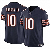 Men's Chicago Bears #10 Luther Burden III Navy 2025 F.U.S.E. Vapor Untouchable Limited Stitched Jersey Dzhi,baseball caps,new era cap wholesale,wholesale hats