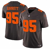 Men's Cleveland Browns #95 Myles Garrett Brown 2025 F.U.S.E. Alpha Dawg Limited Stitched Jersey Dzhi,baseball caps,new era cap wholesale,wholesale hats