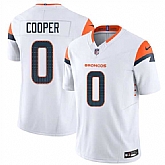 Men's Denver Broncos #0 Jonathon Cooper White 2025 F.U.S.E. Vapor Limited Stitched Jersey Dzhi,baseball caps,new era cap wholesale,wholesale hats