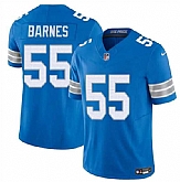 Men's Detroit Lions #55 Derrick Barnes Blue 2025 F.U.S.E. Vapor Limited Stitched Game Jersey Dzhi,baseball caps,new era cap wholesale,wholesale hats