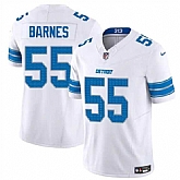 Men's Detroit Lions #55 Derrick Barnes White 2025 F.U.S.E. Vapor Limited Stitched Game Jersey Dzhi,baseball caps,new era cap wholesale,wholesale hats