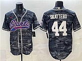 Men's New York Giants #44 Cam Skattebo Gray Camo With Patch Cool Base Stitched Baseball Jersey,baseball caps,new era cap wholesale,wholesale hats
