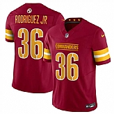 Men's Washington Commanders #36 Chris Rodriguez Jr Burgundy 2025 Draft F.U.S.E. Vapor Limited Stitched Jersey Dzhi,baseball caps,new era cap wholesale,wholesale hats