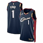 Men's Cleveland Cavaliers #1 Max Strus Navy 2025 Classic Edition Stitched Jersey Dzhi,baseball caps,new era cap wholesale,wholesale hats