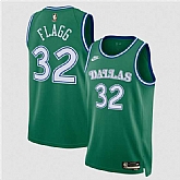 Men's Dallas Mavericks #32 Cooper Flagg Green 2025 Classic Edition Stitched Jersey Dzhi,baseball caps,new era cap wholesale,wholesale hats