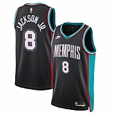 Men's Memphis Grizzlies #8 Jaren Jackson Jr. Black 2025 Classic Edition Stitched Jersey Dzhi,baseball caps,new era cap wholesale,wholesale hats