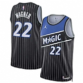 Men's Orlando Magic #22 Franz Wagner Black 2025 Statement Edition Stitched Jersey Dzhi,baseball caps,new era cap wholesale,wholesale hats