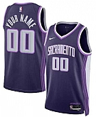 Men's Sacramento Kings Active Player Custom Purple 2025-26 City Edition Swingman Stitched Jersey,baseball caps,new era cap wholesale,wholesale hats