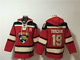 Men's Florida Panthers #19 Matthew Tkachuk Red Lace-Up Pullover Hoodie,baseball caps,new era cap wholesale,wholesale hats