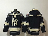 Men's New York Yankees Blank Navy Ageless Must-Have Lace-Up Pullover Hoodie,baseball caps,new era cap wholesale,wholesale hats
