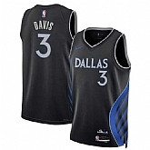 Men's Dallas Mavericks #3 Anthony Davis Black 2025-26 City Edition Stitched Jersey Dzhi,baseball caps,new era cap wholesale,wholesale hats