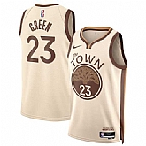 Men's Golden State Warriors #23 Draymond Green Tan 2025-26 City Edition Stitched Jersey Dzhi,baseball caps,new era cap wholesale,wholesale hats