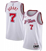 Men's Houston Rockets #7 Kevin Durant White 2025-26 City Edition Stitched Jersey Dzhi,baseball caps,new era cap wholesale,wholesale hats
