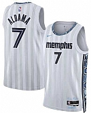 Men's Memphis Grizzlies #7 Santi Aldama Gray 2025-26 City Edition Swingman Stitched Jersey Dzhi,baseball caps,new era cap wholesale,wholesale hats