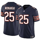 Men's Chicago Bears #25 Kyle Monangai Navy 2025 F.U.S.E. Vapor Untouchable Limited Stitched Jersey Dzhi,baseball caps,new era cap wholesale,wholesale hats