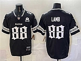 Men's Dallas Cowboys #88 CeeDee Lamb Black 2025 F.U.S.E. 'Gothic Lone Star Edition' With Established In 1960 Patch Vapor Limited Stitched Jersey Dzhi,baseball caps,new era cap wholesale,wholesale hats