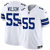 Men's Dallas Cowboys #55 Logan Wilson White 2025 F.U.S.E Vapor Untouchable Limited Stitched Jersey Dzhi,baseball caps,new era cap wholesale,wholesale hats