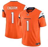 Men's Denver Broncos #1 Evan Engram Orange 2025 F.U.S.E. Vapor Limited Stitched Jersey Dzhi,baseball caps,new era cap wholesale,wholesale hats