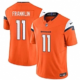 Men's Denver Broncos #11 Troy Franklin Orange 2025 F.U.S.E. Vapor Limited Stitched Jersey Dzhi,baseball caps,new era cap wholesale,wholesale hats