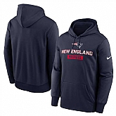 Men's New England Patriots Navy Toss Sweep Performance Pullover Hoodie,baseball caps,new era cap wholesale,wholesale hats