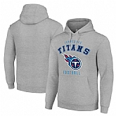 Men's Tennessee Titans Gray Pullover Hoodie,baseball caps,new era cap wholesale,wholesale hats