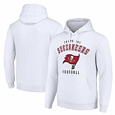 Men's Tampa Bay Buccaneers White Pullover Hoodie,baseball caps,new era cap wholesale,wholesale hats