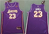 Men's Los Angeles Lakers #23 LeBron James Purple 2025 Statement Edition Stitched Jersey,baseball caps,new era cap wholesale,wholesale hats