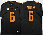 Men's Tennessee Volunteers #6 Joey Aguilar Black College Football Jersey,baseball caps,new era cap wholesale,wholesale hats