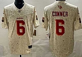 Men's Arizona Cardinals #6 James Conner Limited Cream 'Rivalries' FUSE Vapor Jersey Dzhi,baseball caps,new era cap wholesale,wholesale hats
