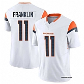 Men's Denver Broncos #11 Troy Franklin White 2025 F.U.S.E. Vapor Limited Stitched Jersey Dzhi,baseball caps,new era cap wholesale,wholesale hats
