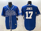 Men's Indianapolis Colts #17 Daniel Jones Royal Cool Base Stitched Baseball Jersey,baseball caps,new era cap wholesale,wholesale hats