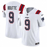 Men's New England Patriots #9 Kayshon Boutte White 2025 F.U.S.E. Vapor Limited Stitched Jersey Dzhi,baseball caps,new era cap wholesale,wholesale hats