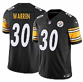 Men's Pittsburgh Steelers #30 Jaylen Warren Black 2025 F.U.S.E. Vapor Untouchable Limited Stitched Jersey Dzhi,baseball caps,new era cap wholesale,wholesale hats