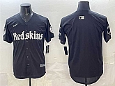 Men's Washington Commanders Blank Black 'Gothic Capitol Shadows Edition' Limited Stitched Baseball Jersey,baseball caps,new era cap wholesale,wholesale hats