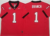Georgia Bulldogs #1 Zachariah Branch Red 2025 F.U.S.E. Stitched Jersey,baseball caps,new era cap wholesale,wholesale hats