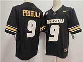 Men's Missouri Tigers #9 Beau Pribula F.U.S.E. Black Stitched Jersey,baseball caps,new era cap wholesale,wholesale hats