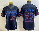 Women's Toronto Blue Jays #22 Ernie Clement Black City Limited Jersey,baseball caps,new era cap wholesale,wholesale hats