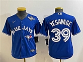 Youth Toronto Blue Jays #39 Trey Yesavage Royal 2025 World Series Cool Base Stitched Jersey,baseball caps,new era cap wholesale,wholesale hats