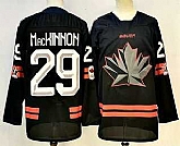 Men's Canada Hockey #29 Nathan MacKinnon Black Stitched Jersey,baseball caps,new era cap wholesale,wholesale hats