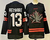 Men's Canada Hockey #13 Sam Reinhart Black Stitched Jersey,baseball caps,new era cap wholesale,wholesale hats