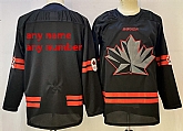 Men's Canada Hockey Custom Black 2026 Stitched Hockey Jersey,baseball caps,new era cap wholesale,wholesale hats