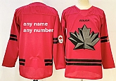 Men's Canada Hockey Custom Red 2026 Stitched Hockey Jersey,baseball caps,new era cap wholesale,wholesale hats