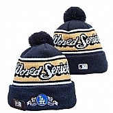 Los Angeles Dodgers 2025 World Series Knit Hats1,baseball caps,new era cap wholesale,wholesale hats