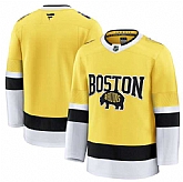 Men's Boston Bruins Blank Gold 2026 Stadium Series Stitched Jersey Dzhi,baseball caps,new era cap wholesale,wholesale hats