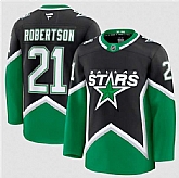 Men's Dallas Stars #21 Jason Robertson Black 2025-26 Alternate Stitched Jersey Dzhi,baseball caps,new era cap wholesale,wholesale hats