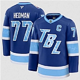 Men's Tampa Bay Lightning #77 Victor Hedman Blue 2026 Stadium Series Stitched Jersey Dzhi,baseball caps,new era cap wholesale,wholesale hats