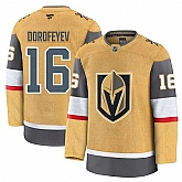 Men's Vegas Golden Knights #16 Pavel Dorofeyev Gold Home Authentic Jersey Dzhi,baseball caps,new era cap wholesale,wholesale hats