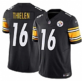 Men's Pittsburgh Steelers #16 Adam Thielen Black 2025 F.U.S.E. Vapor Limited Stitched Jersey Dzhi,baseball caps,new era cap wholesale,wholesale hats