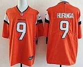 Men's Denver Broncos #9 Talanoa Hufanga Limited Orange Vapor Jersey,baseball caps,new era cap wholesale,wholesale hats