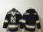 Men's New York Yankees Blank Navy Ageless Must-Have Lace-Up Pullover Hoodie,baseball caps,new era cap wholesale,wholesale hats